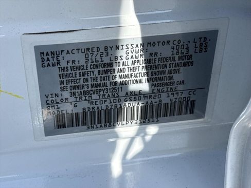 Used 2023 Nissan Sentra SV FWD image 30