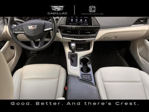 Certified 2024 Cadillac CT4 Luxury w/ Sun And Sound Package RWD image 12