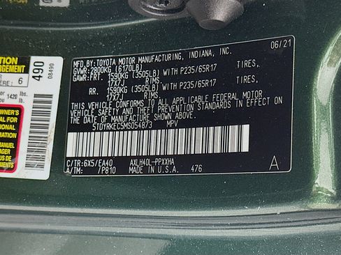 Used 2021 Toyota Sienna XLE FWD image 12