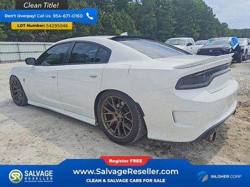 Used 2016 Dodge Charger SRT Hellcat w/ Harman/Kardon Audio Group RWD image 3