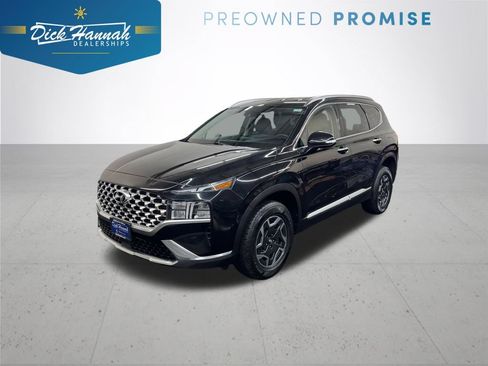 Used 2023 Hyundai Santa Fe Blue AWD/4WD image 1