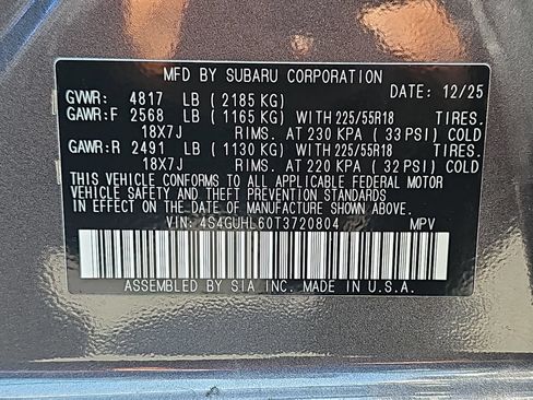 Used 2026 Subaru Crosstrek 2.5i Limited w/ Crosstrek Mirror Package AWD/4WD image 16