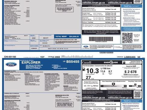 Certified 2020 Ford Explorer XLT w/ Equipment Group 202A AWD/4WD image 22
