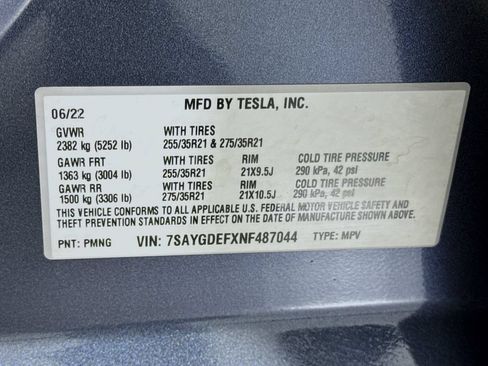 Used 2022 Tesla Model Y Performance AWD/4WD image 56