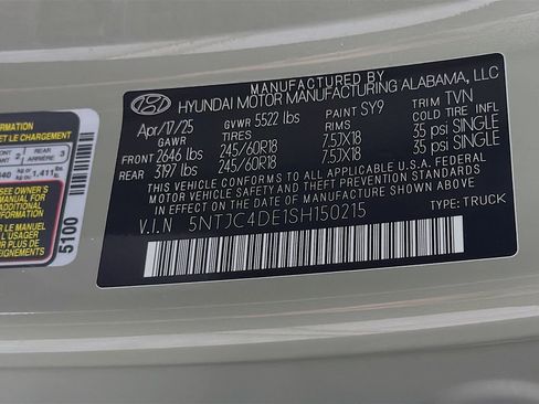 Used 2025 Hyundai Santa Cruz SEL FWD image 37