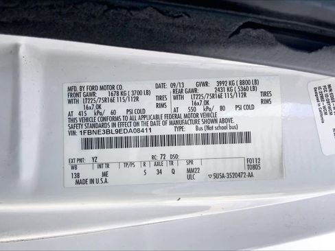 Used 2014 Ford E-350 and Econoline 350 XLT RWD image 34
