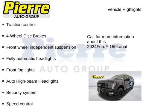 Used 2024 Ford F150 Lariat w/ Equipment Group 502A High AWD/4WD image 22