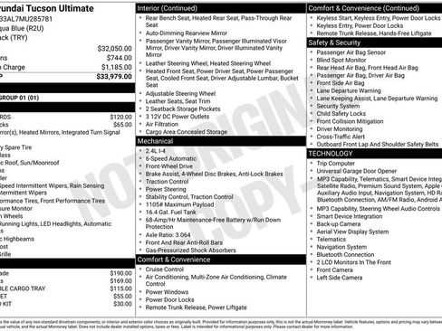 Used 2021 Hyundai Tucson Ultimate FWD image 5
