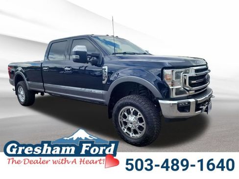 Used 2022 Ford F350 Lariat w/ Lariat Ultimate Package AWD/4WD image 8
