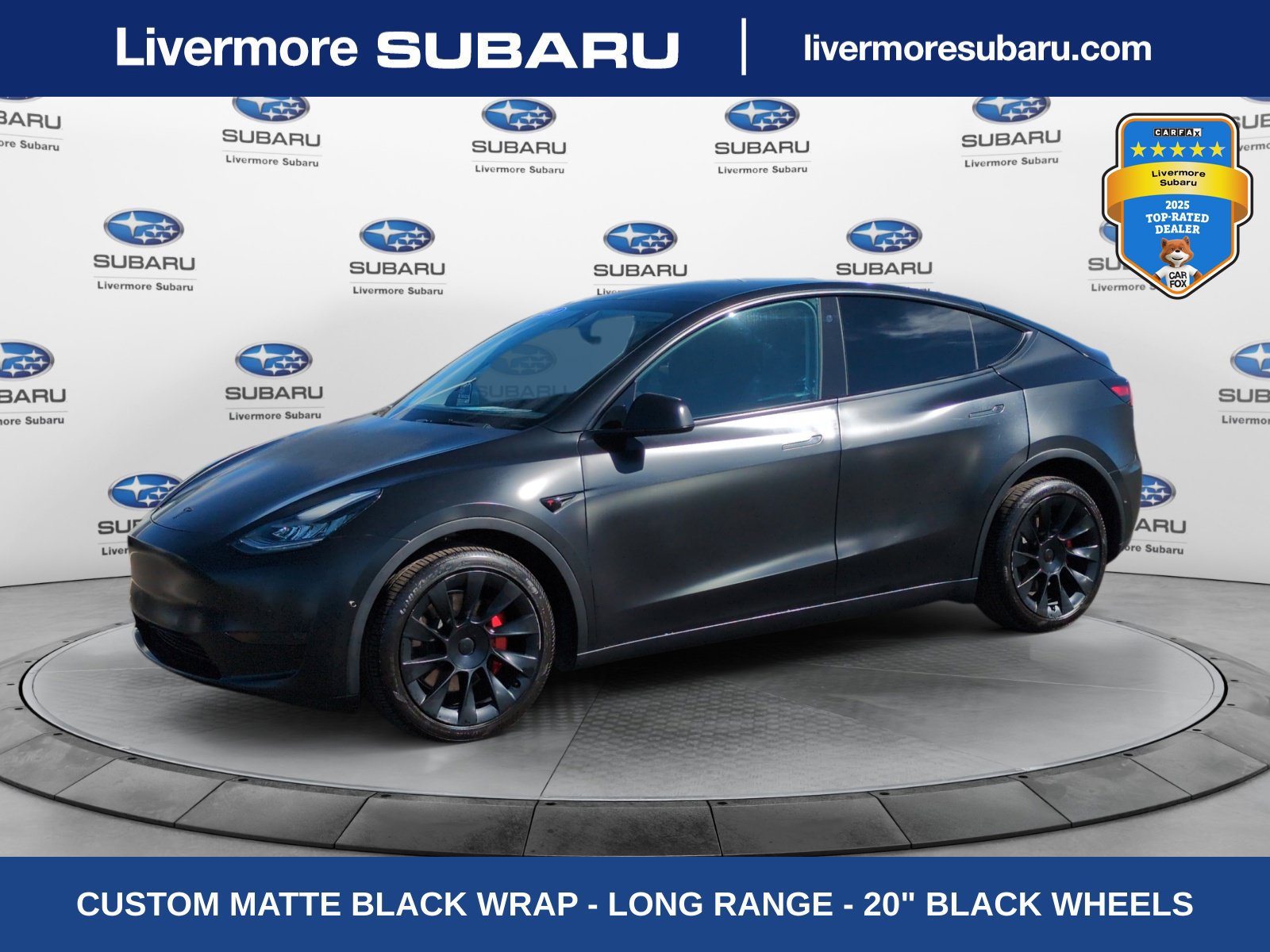 Used 2021 Tesla Model Y Long Range AWD/4WD image 1