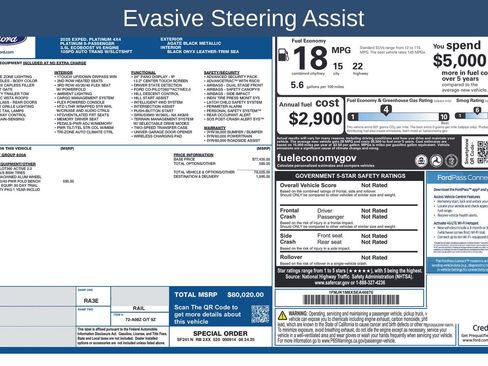 Used 2025 Ford Expedition Max Platinum AWD/4WD image 22
