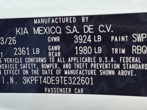 New 2026 Kia K4 FWD image 37