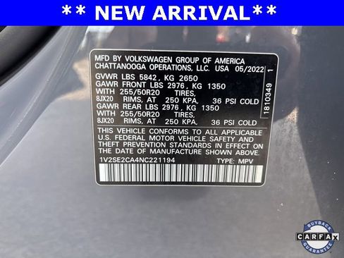 Used 2022 Volkswagen Atlas Cross Sport SEL R-Line image 21