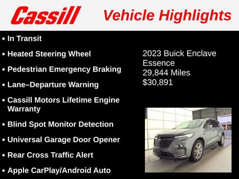 Used 2023 Buick Enclave Essence w/ Experience Buick Package FWD image 3