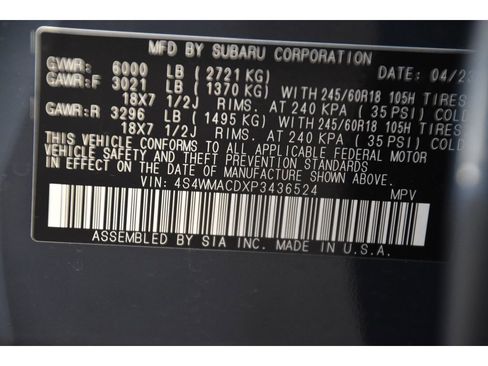 Certified 2023 Subaru Ascent Premium w/ Convenience Package image 28