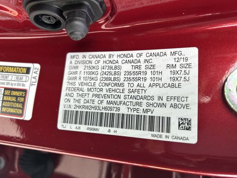 Certified 2020 Honda CR-V Touring image 36