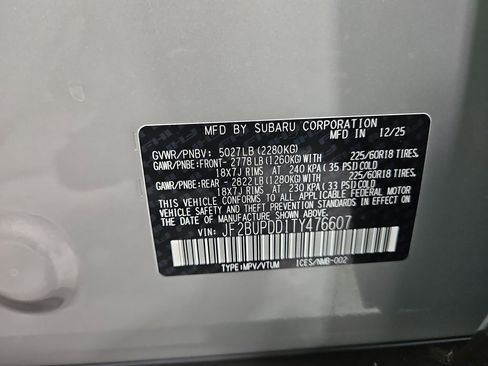 New 2026 Subaru Outback Limited image 30