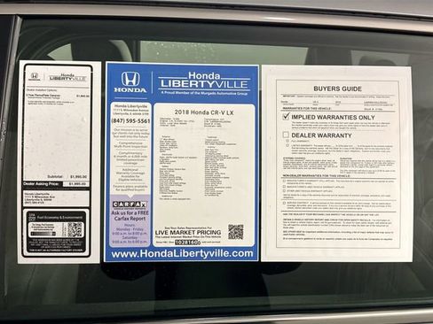 Certified 2018 Honda CR-V LX image 51