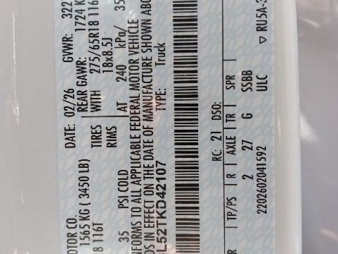 New 2026 Ford F150 XLT w/ XLT Black Appearance Package AWD/4WD image 34