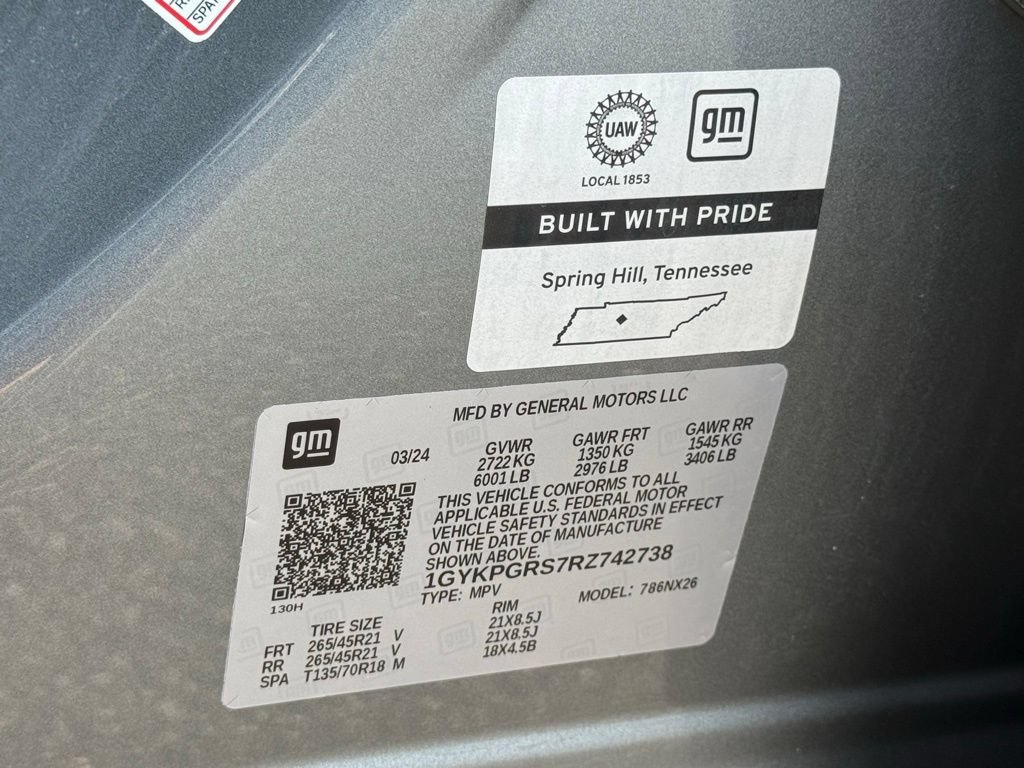 Certified 2024 Cadillac XT6 Sport w/ Technology Package AWD/4WD image 22