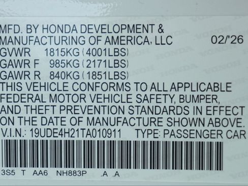 New 2026 Acura Integra FWD image 21