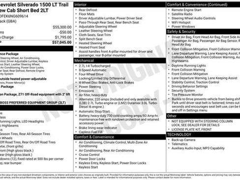 Certified 2022 Chevrolet Silverado 1500 LT Trail Boss image 32