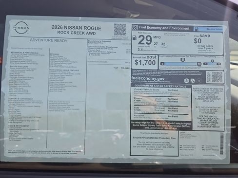 New 2026 Nissan Rogue SV image 38