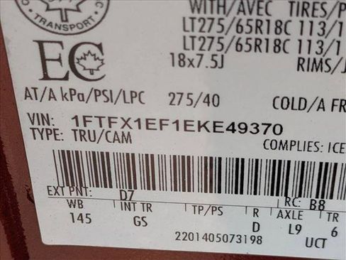 Used 2014 Ford F150 XLT w/ Equipment Group 302A Luxury image 15