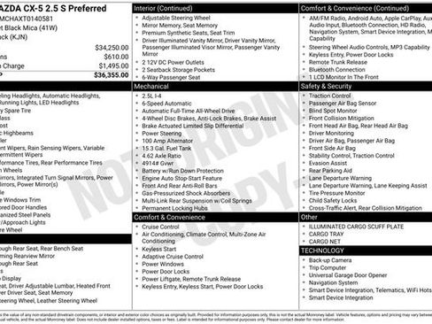 New 2026 MAZDA CX-5 Preferred AWD/4WD image 5