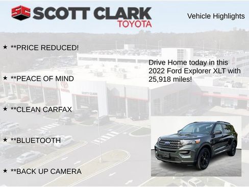 Used 2022 Ford Explorer XLT image 7