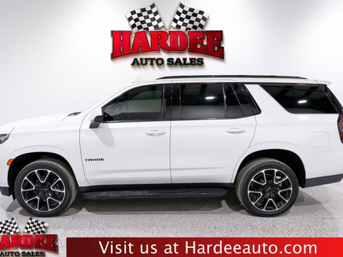 Used 2021 Chevrolet Tahoe RST w/ Rear Media and Nav Package image 1