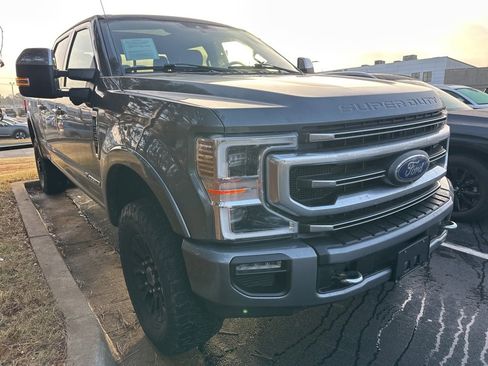 Used 2021 Ford F350 Platinum w/ Tremor Off-Road Package image 2