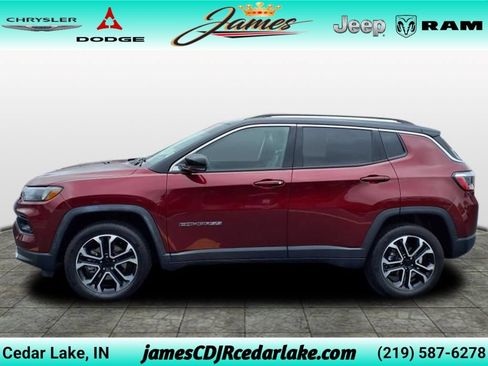 Used 2022 Jeep Compass Limited AWD/4WD image 2