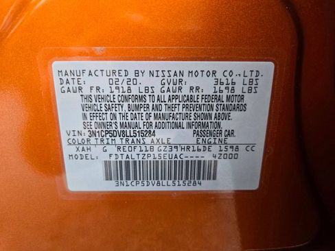 Used 2020 Nissan Kicks SR FWD image 28