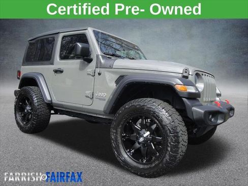 Certified 2020 Jeep Wrangler Sport AWD/4WD image 1
