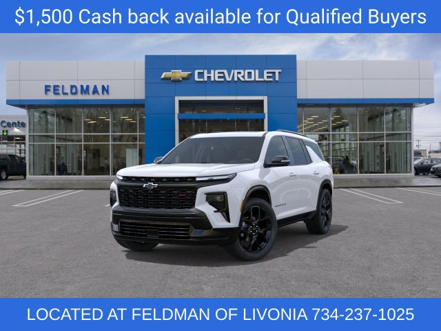 New 2026 Chevrolet Traverse RS w/ LPO, Floor Liner Package AWD/4WD image 8
