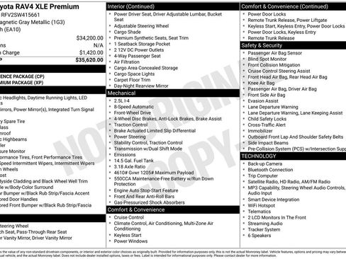 Used 2025 Toyota RAV4 XLE Premium FWD image 5