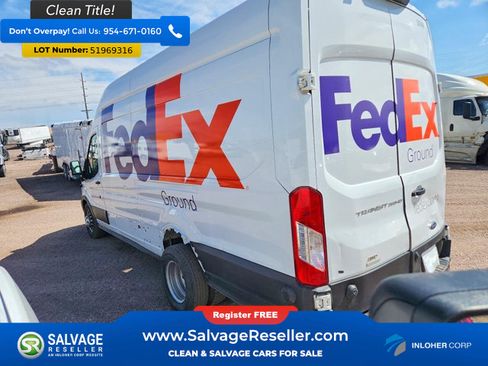 Used 2022 Ford Transit 350 148 High Roof Extended DRW w/ Parcel Delivery Package AWD/4WD image 3