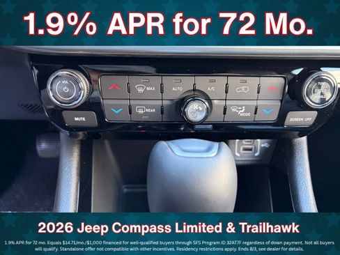 New 2026 Jeep Compass Limited AWD/4WD image 21