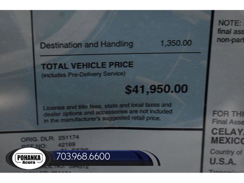 New 2025 Acura ADX A-Spec image 38