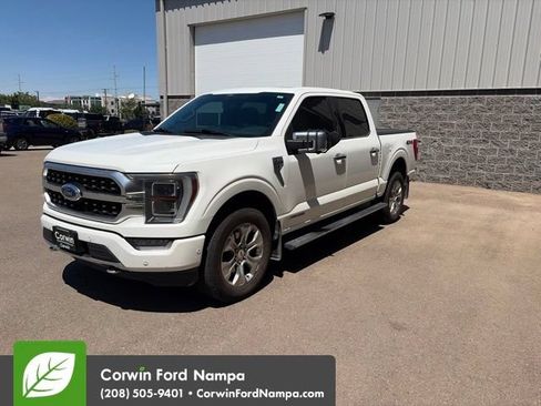 Used 2021 Ford F150 Platinum w/ Equipment Group 701A High AWD/4WD image 3