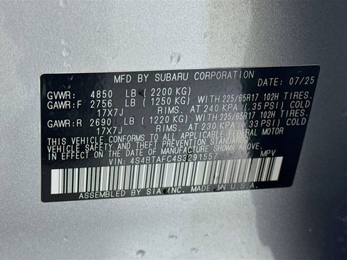 Used 2025 Subaru Outback Premium AWD/4WD image 42