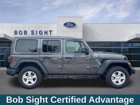 Used 2022 Jeep Wrangler Unlimited Sport w/ Sun And Sound Package AWD/4WD image 4