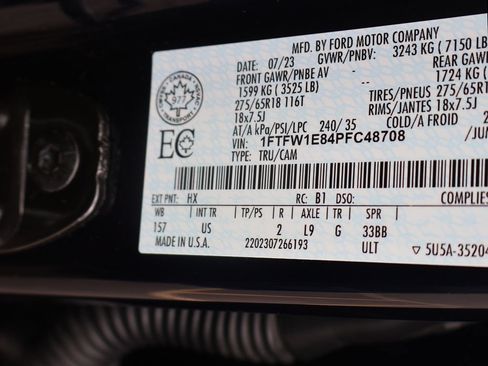 Used 2023 Ford F150 XLT w/ XTR Package AWD/4WD image 48