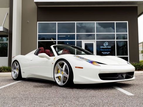 Used 2014 Ferrari 458 Spider image 1