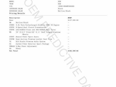 Used 2021 Acura NSX image 22