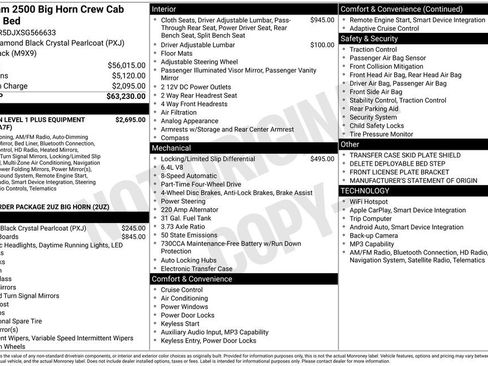 Used 2025 RAM 2500 Big Horn image 37