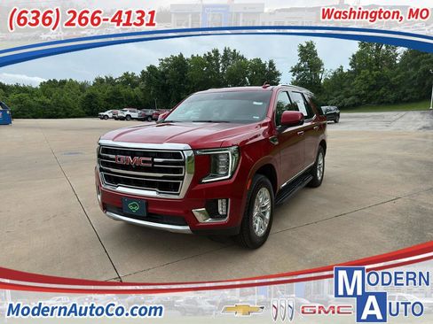 Certified 2024 GMC Yukon SLT w/ SLT Luxury Package AWD/4WD image 1