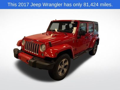 Used 2017 Jeep Wrangler Unlimited Sahara