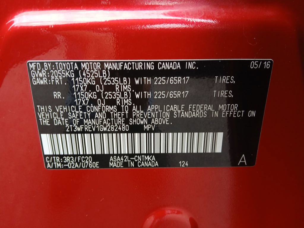 Used 2016 Toyota RAV4 XLE FWD image 30